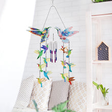 Load image into Gallery viewer, Double Side Wind Chime Diamond Art Hanging Pendant for Home Decor (Flying Bird)
