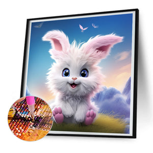 Rabbit 30*30CM (canvas) Full Round Drill Diamond Painting