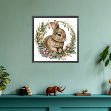 Load image into Gallery viewer, Rabbit 30*30CM (canvas) Full Round Drill Diamond Painting
