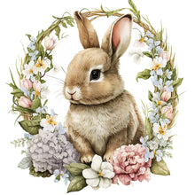 Load image into Gallery viewer, Rabbit 30*30CM (canvas) Full Round Drill Diamond Painting
