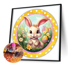 Load image into Gallery viewer, Rabbit 30*30CM (canvas) Full Round Drill Diamond Painting
