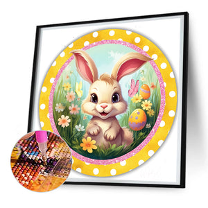 Rabbit 30*30CM (canvas) Full Round Drill Diamond Painting