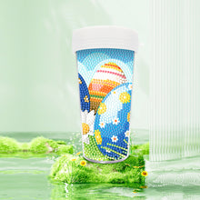 Load image into Gallery viewer, Easter 470ML Travel Home Diamond Painting Art Water Cup BPA Free With Lid (Eggs)
