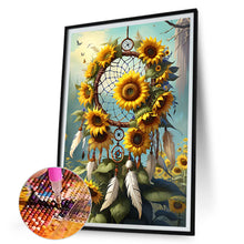 Load image into Gallery viewer, Sunflower Dream Catcher 30*45CM (canvas) Full Round Drill Diamond Painting
