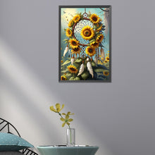 Load image into Gallery viewer, Sunflower Dream Catcher 30*45CM (canvas) Full Round Drill Diamond Painting
