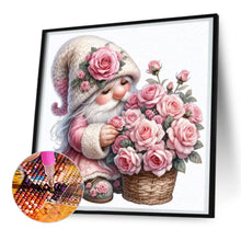 Load image into Gallery viewer, Rose Gnome 30*30CM (canvas) Full Round Drill Diamond Painting
