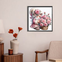 Load image into Gallery viewer, Rose Gnome 30*30CM (canvas) Full Round Drill Diamond Painting
