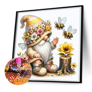 Bee Goblin 30*30CM (canvas) Full Round Drill Diamond Painting