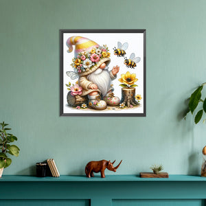 Bee Goblin 30*30CM (canvas) Full Round Drill Diamond Painting