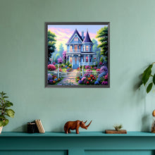 Load image into Gallery viewer, Woods House 30*30CM (canvas) Full Round Drill Diamond Painting
