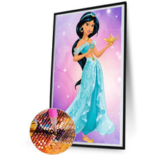 Load image into Gallery viewer, Princess Jasmine 30*50CM (canvas) Full Round Drill Diamond Painting
