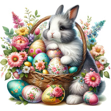 Load image into Gallery viewer, Easter Bunny 30*30CM (canvas) Full Round Drill Diamond Painting
