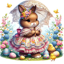 Load image into Gallery viewer, Easter Bunny 30*30CM (canvas) Full Round Drill Diamond Painting
