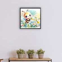 Load image into Gallery viewer, Spring Bee 30*30CM (canvas) Full Round Drill Diamond Painting
