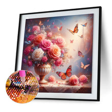 Load image into Gallery viewer, Bouquet 30*30CM (canvas) Full Round Drill Diamond Painting
