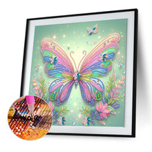 Load image into Gallery viewer, Spring Butterfly 30*30CM (canvas) Partial Special-Shaped Drill Diamond Painting
