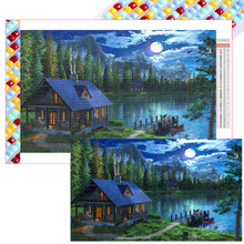 Load image into Gallery viewer, Lake House 50*30CM (canvas) Full Square Drill Diamond Painting

