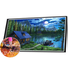 Load image into Gallery viewer, Lake House 50*30CM (canvas) Full Square Drill Diamond Painting
