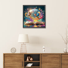 Load image into Gallery viewer, Magpie Butterfly 30*30CM (canvas) Partial Special-Shaped Drill Diamond Painting
