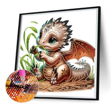 Load image into Gallery viewer, Little Flying Dragon 30*30CM (canvas) Partial Special-Shaped Drill Diamond Painting
