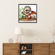Load image into Gallery viewer, Little Flying Dragon 30*30CM (canvas) Partial Special-Shaped Drill Diamond Painting
