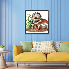 Load image into Gallery viewer, Little Flying Dragon 30*30CM (canvas) Partial Special-Shaped Drill Diamond Painting
