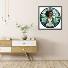 Load image into Gallery viewer, Glass Painting Disney Princess-Princess Diana 40*40CM (canvas) Full AB Round Drill Diamond Painting
