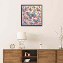 Load image into Gallery viewer, Butterfly Group 30*30CM (canvas) Partial Special-Shaped Drill Diamond Painting

