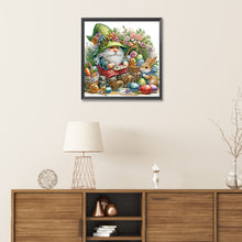 Load image into Gallery viewer, Easter Egg Gnome 30*30CM (canvas) Partial Special-Shaped Drill Diamond Painting
