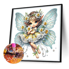 Load image into Gallery viewer, Daffodil Elf Girl 30*30CM (canvas) Partial Special-Shaped Drill Diamond Painting
