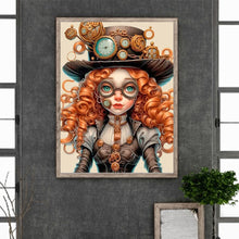 Load image into Gallery viewer, Steampunk Girl 40*55CM (canvas) Full Round Drill Diamond Painting
