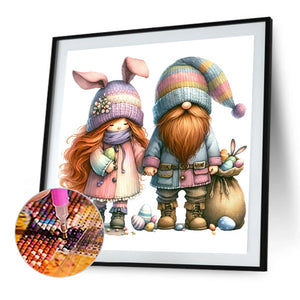 Two Goblins 30*30CM (canvas) Full AB Round Drill Diamond Painting