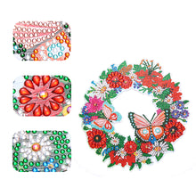 Load image into Gallery viewer, DIY Spot Drill Garland 5D Crystal Diamond Painting Art Wreath Gift (DZ628)
