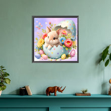 Load image into Gallery viewer, Rabbit In Easter Egg 30*30CM (canvas) Full Round Drill Diamond Painting
