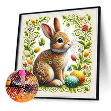 Load image into Gallery viewer, Embroidery Easter Egg Rabbit 30*30CM (canvas) Full Round Drill Diamond Painting
