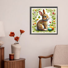 Load image into Gallery viewer, Embroidery Easter Egg Rabbit 30*30CM (canvas) Full Round Drill Diamond Painting
