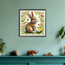 Load image into Gallery viewer, Embroidery Easter Egg Rabbit 30*30CM (canvas) Full Round Drill Diamond Painting
