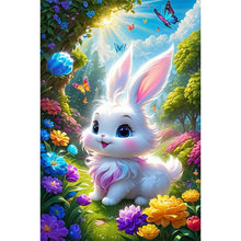 Load image into Gallery viewer, White Rabbit 40*60CM (canvas) Full Round Drill Diamond Painting
