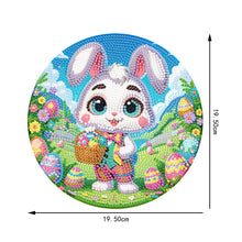 Load image into Gallery viewer, Easter Rabbit Diamond Painting Hanging Pendant Art for Wall Decor (White Rabbit)
