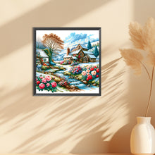 Load image into Gallery viewer, Pastoral House 30*30CM (canvas) Full Round Drill Diamond Painting
