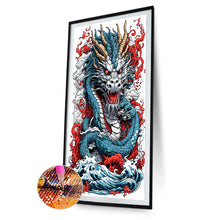 Load image into Gallery viewer, Hovering Dragon 40X75CM (canvas) Full Round Drill Diamond Painting
