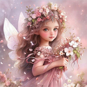 Butterfly Fairy 50*50CM (canvas) Full Square Drill Diamond Painting