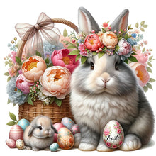 Load image into Gallery viewer, Easter Bunny 40*40CM (canvas) Full Square Drill Diamond Painting
