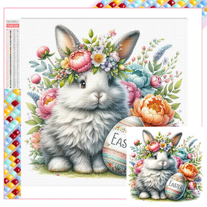 Easter Bunny 40*40CM (canvas) Full Square Drill Diamond Painting