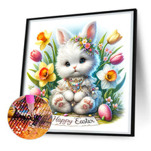 Load image into Gallery viewer, Happy Easter Bunny 30*30CM (canvas) Full Round Drill Diamond Painting
