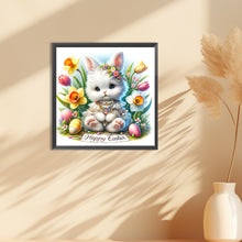 Load image into Gallery viewer, Happy Easter Bunny 30*30CM (canvas) Full Round Drill Diamond Painting
