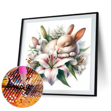 Load image into Gallery viewer, Budding Rabbit 30*30CM (canvas) Full Round Drill Diamond Painting
