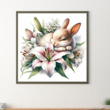 Load image into Gallery viewer, Budding Rabbit 30*30CM (canvas) Full Round Drill Diamond Painting
