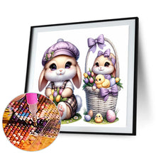 Load image into Gallery viewer, Cartoon Bunny 30*30CM (canvas) Full Round Drill Diamond Painting
