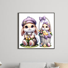 Load image into Gallery viewer, Cartoon Bunny 30*30CM (canvas) Full Round Drill Diamond Painting
